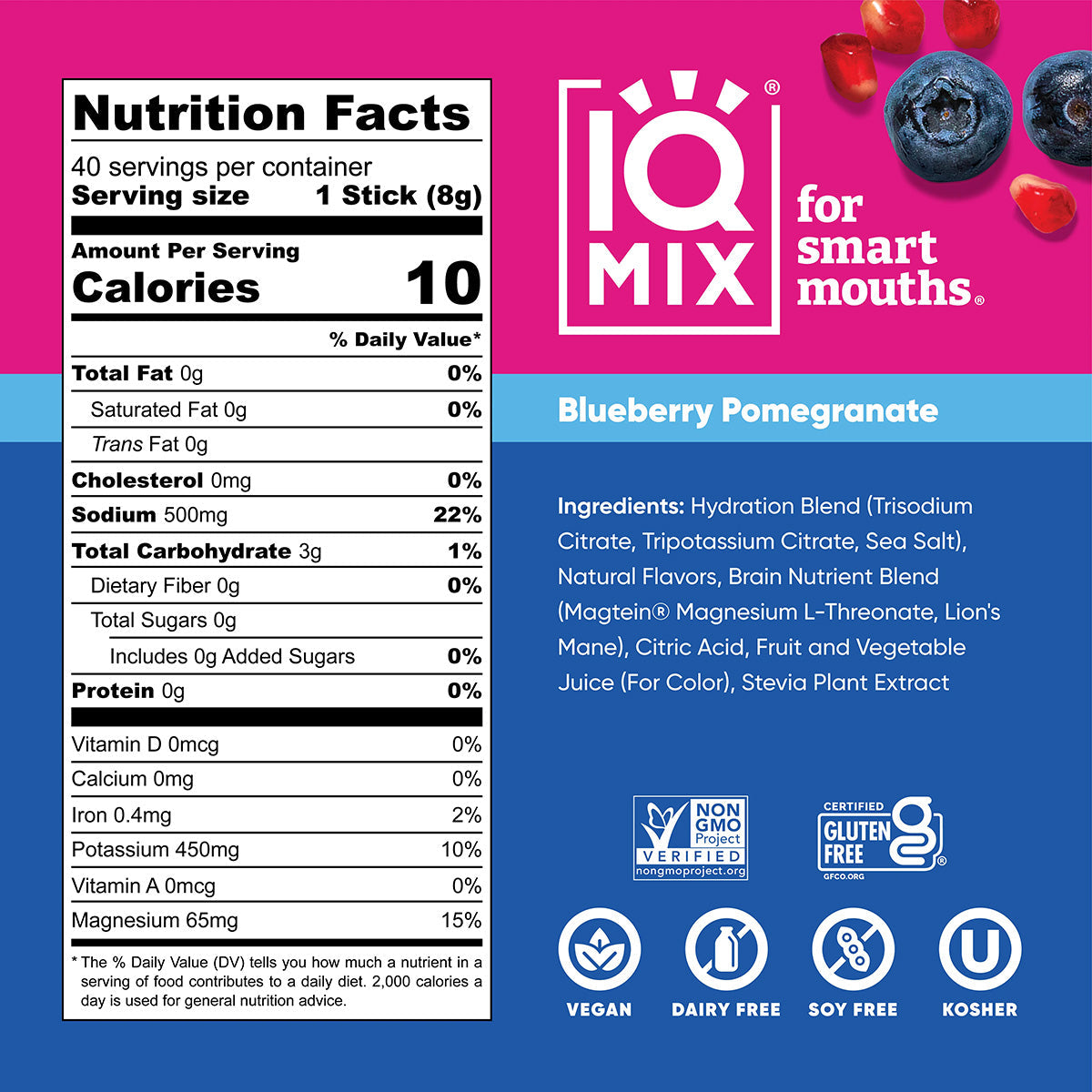 Blueberry Pomegranate (40 Sticks)