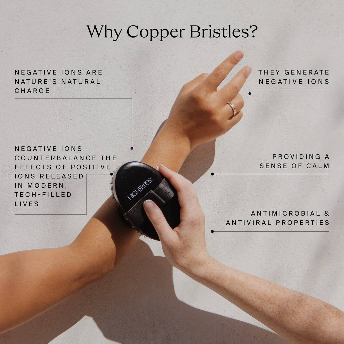 Supercharge Copper Body Brush