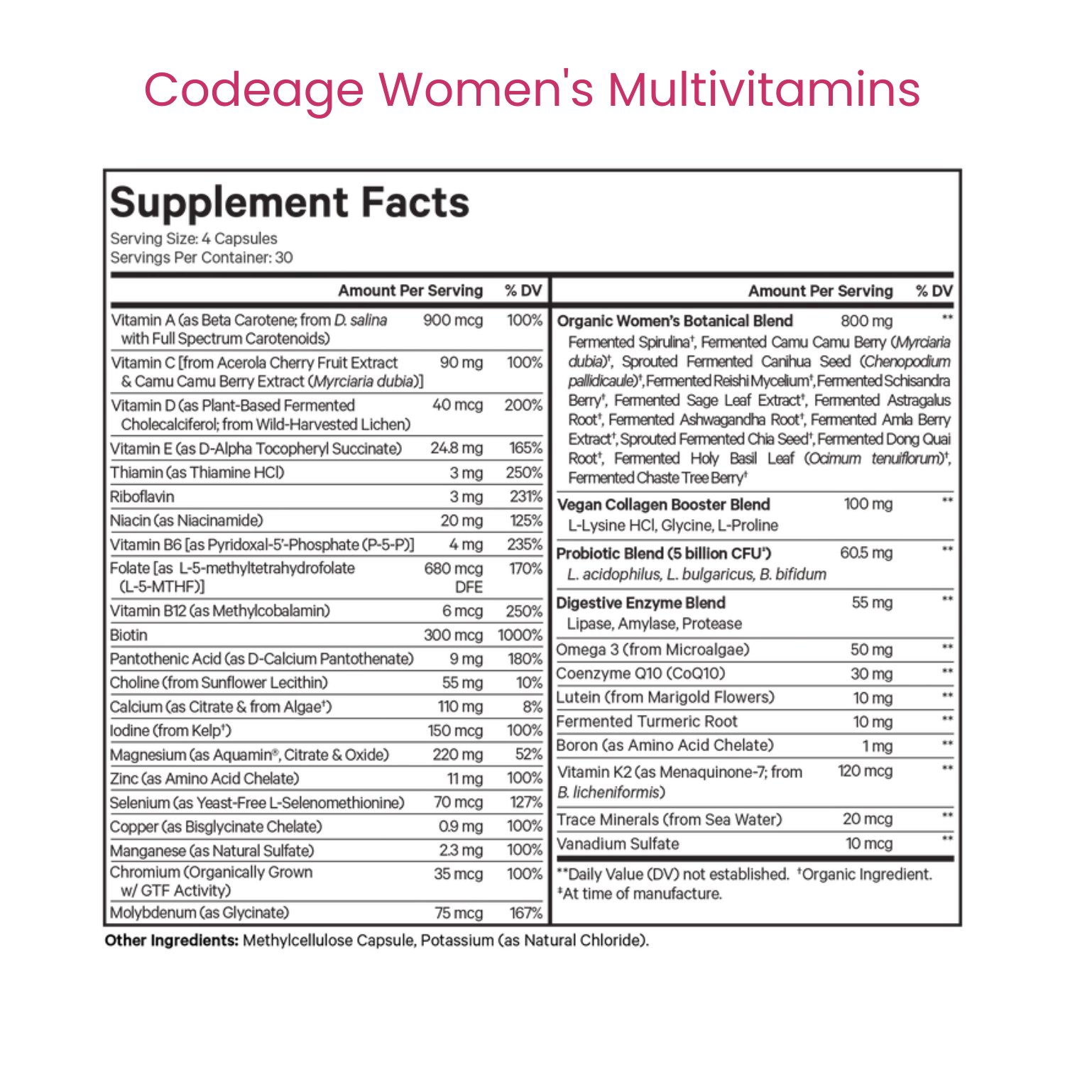 Vitaboom | Women's Foundation Stack