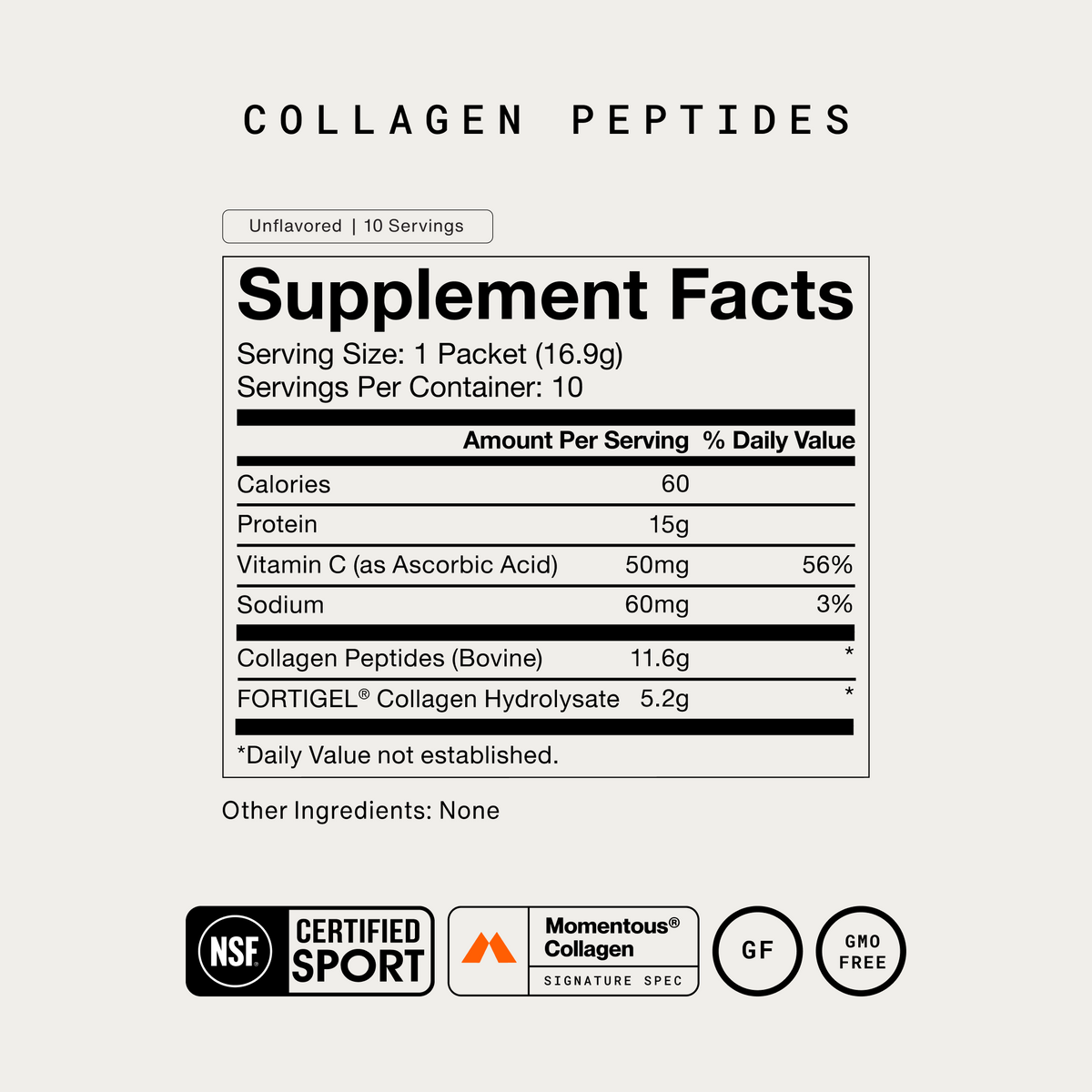 Collagen Peptides 10-Travel Packs