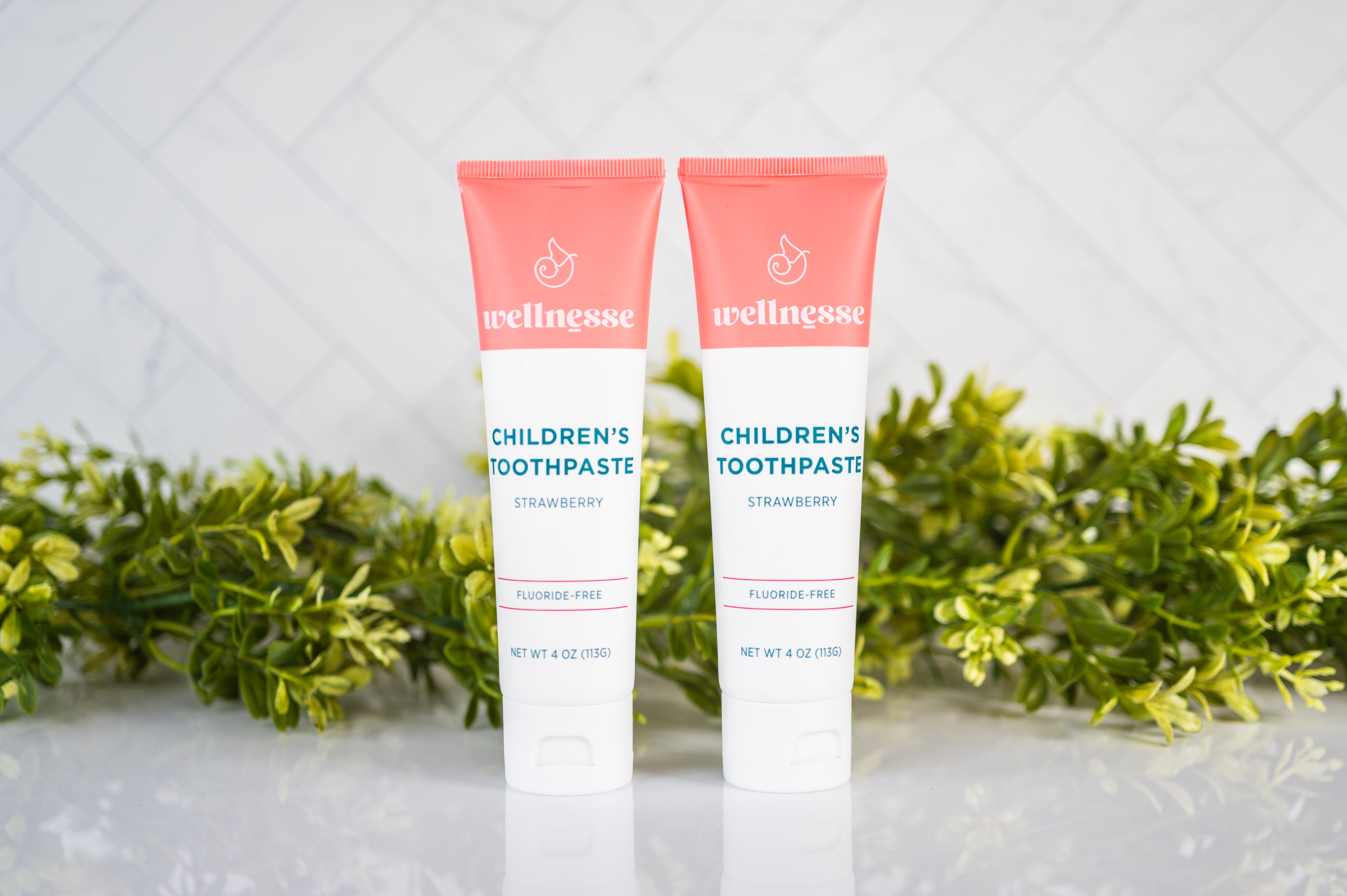 Children's Strawberry Toothpaste - 2 Pack