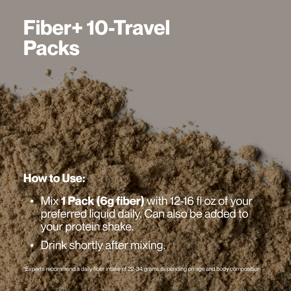 Fiber+ 10-Travel Packs
