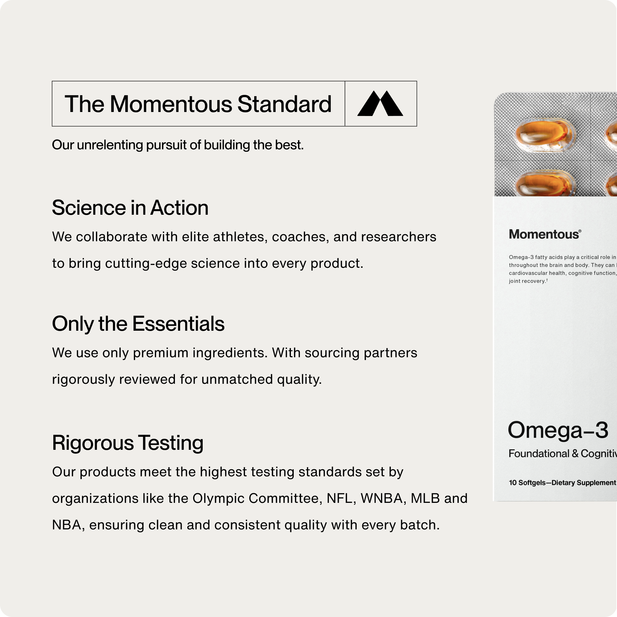 Omega-3 Travel Packs