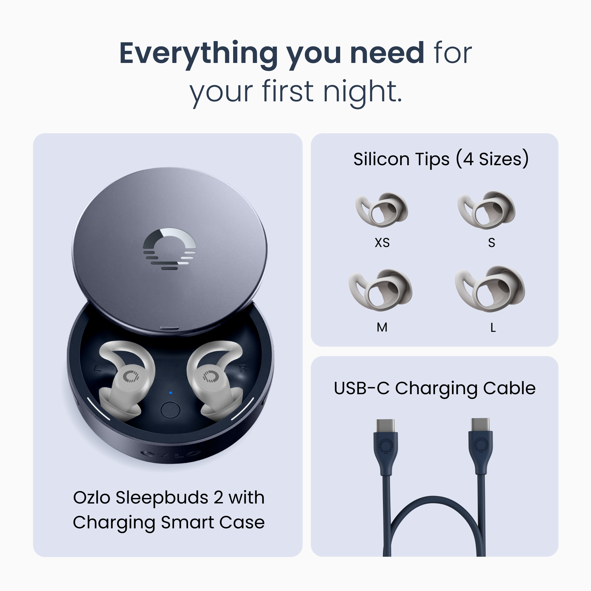 Ozlo Sleepbuds® 2  - Precision Noise-Masking Sleep Earbuds