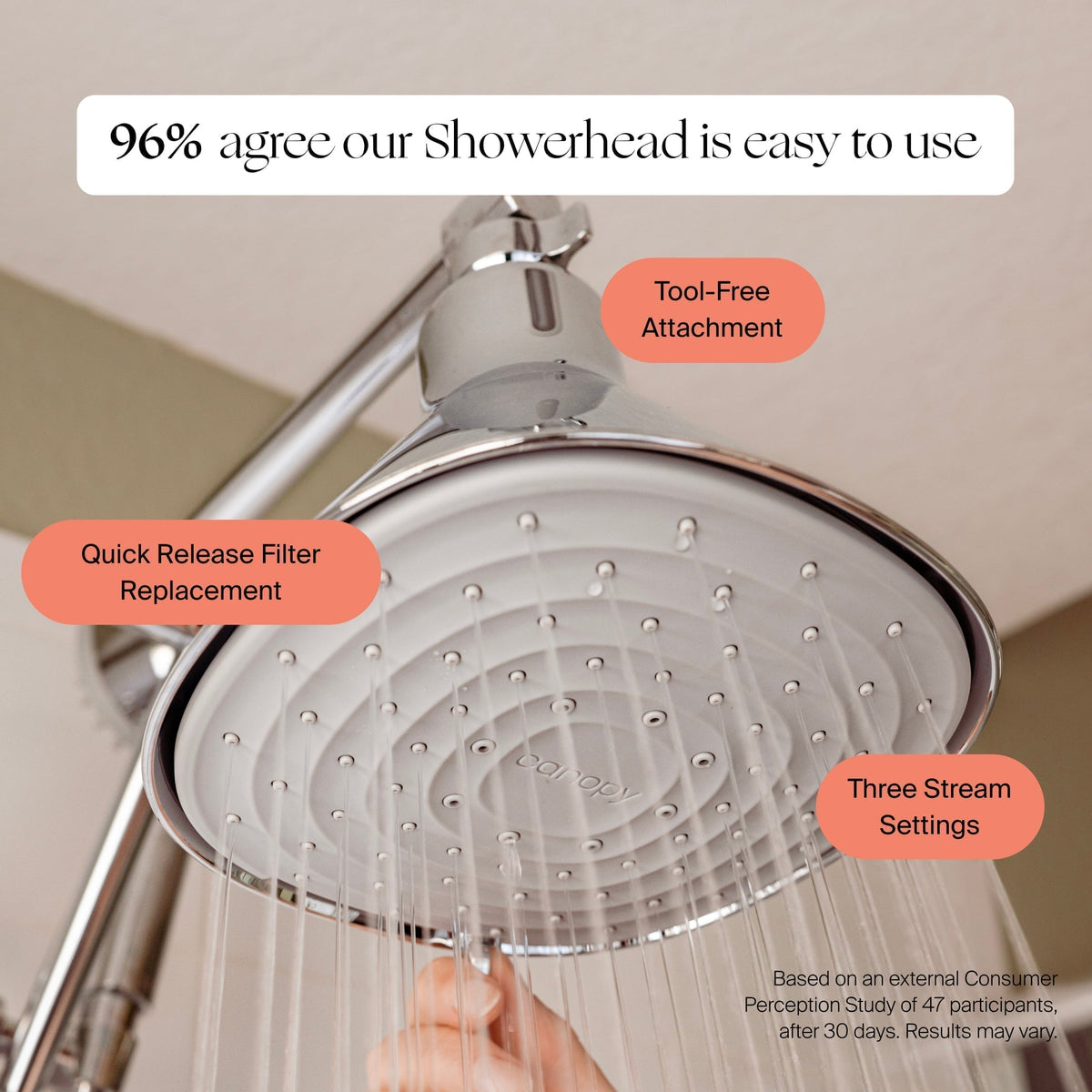 Filtered Showerhead