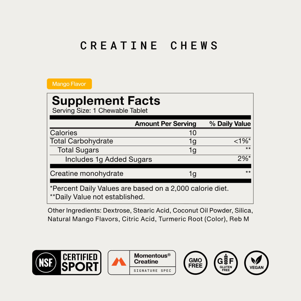 Creatine Chews Flavor Stack