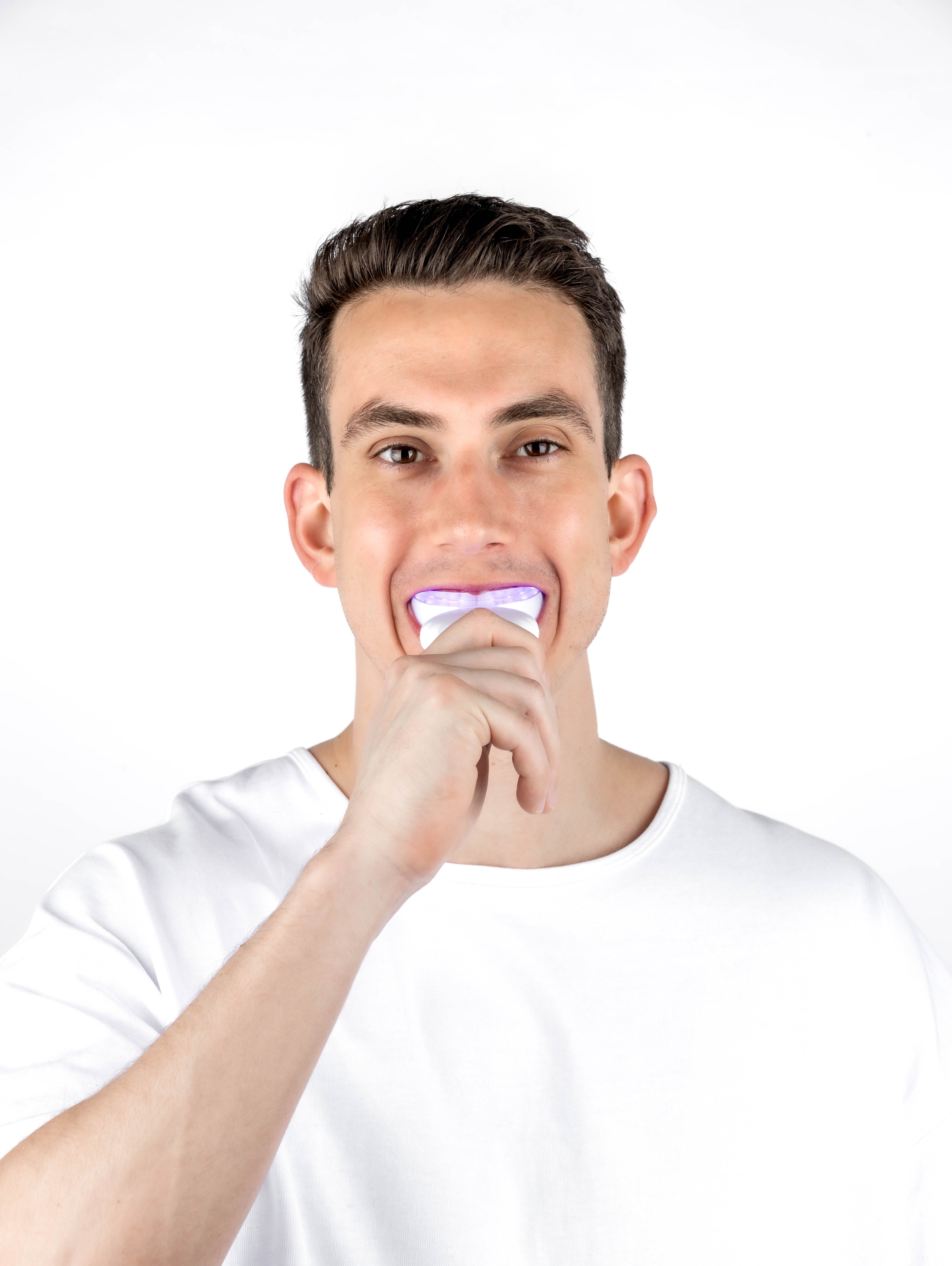 Guardian: Oral Care Red & NIR Light Therapy Device | Patent-Pending Dual LEDs for Health & Hygiene