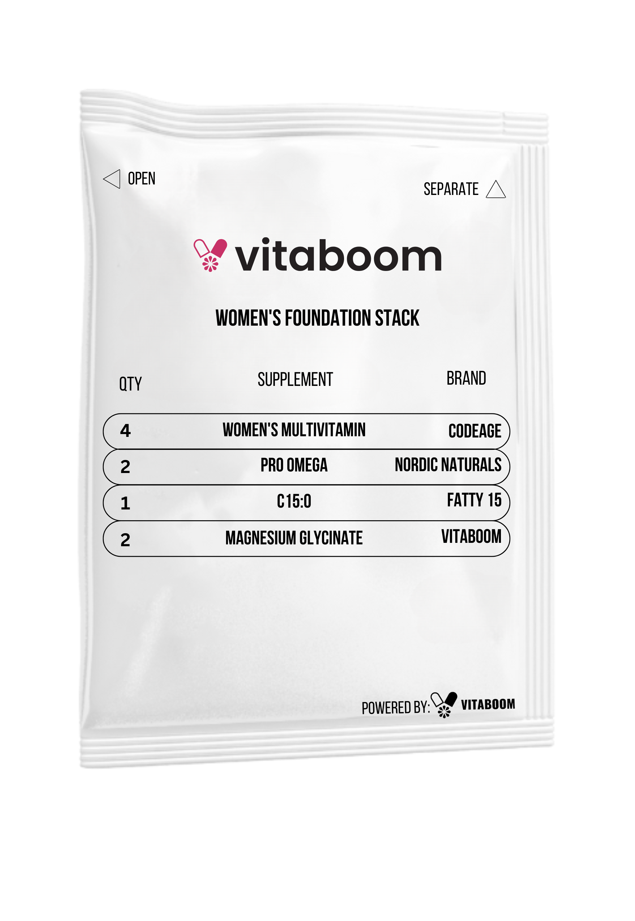 Vitaboom | Women's Foundation Stack