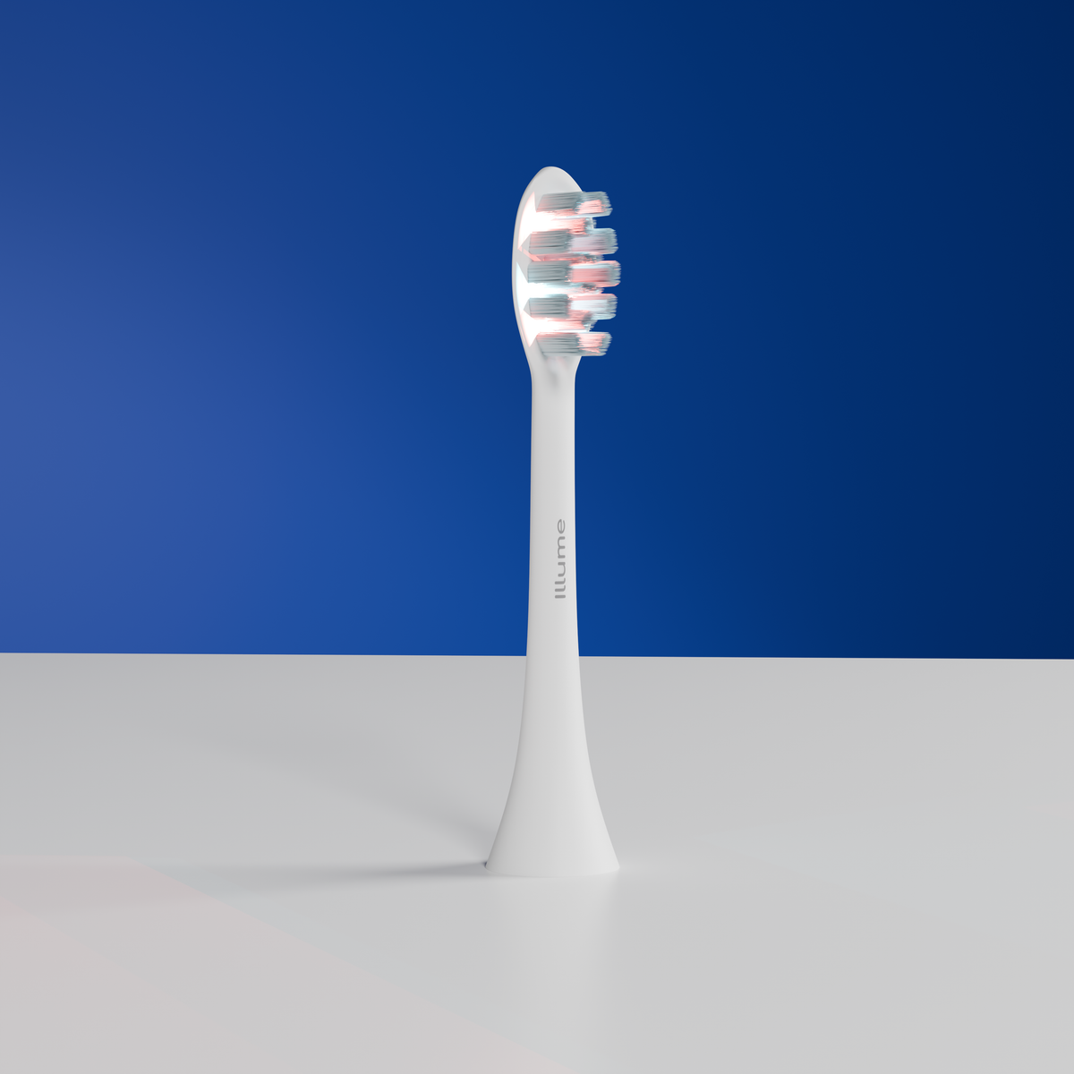 Illume Sonic Toothbrush Replacement Heads with 6 LEDs - Compatible with Illume Brush