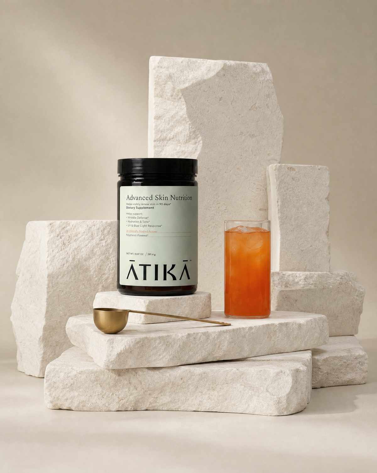 Skin + Hair Longevity Powdered Drink Supplement | Advanced Skin Nutrition