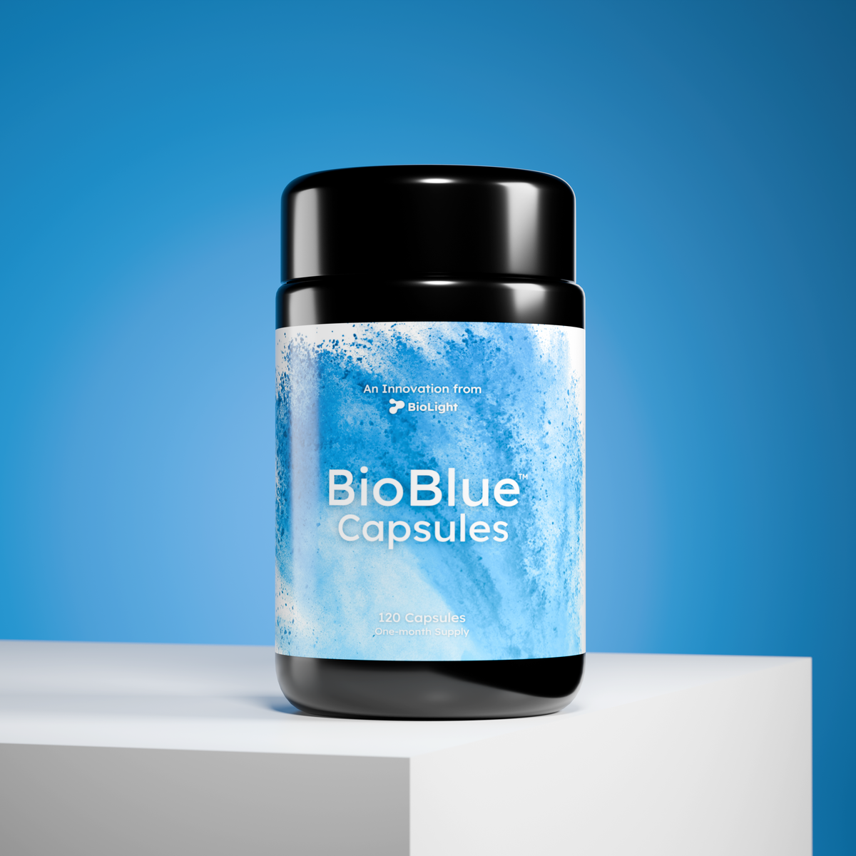 BioBlue Capsules - Methylene Blue & Taurine Supplement for Brain Health & Mitochondrial Support