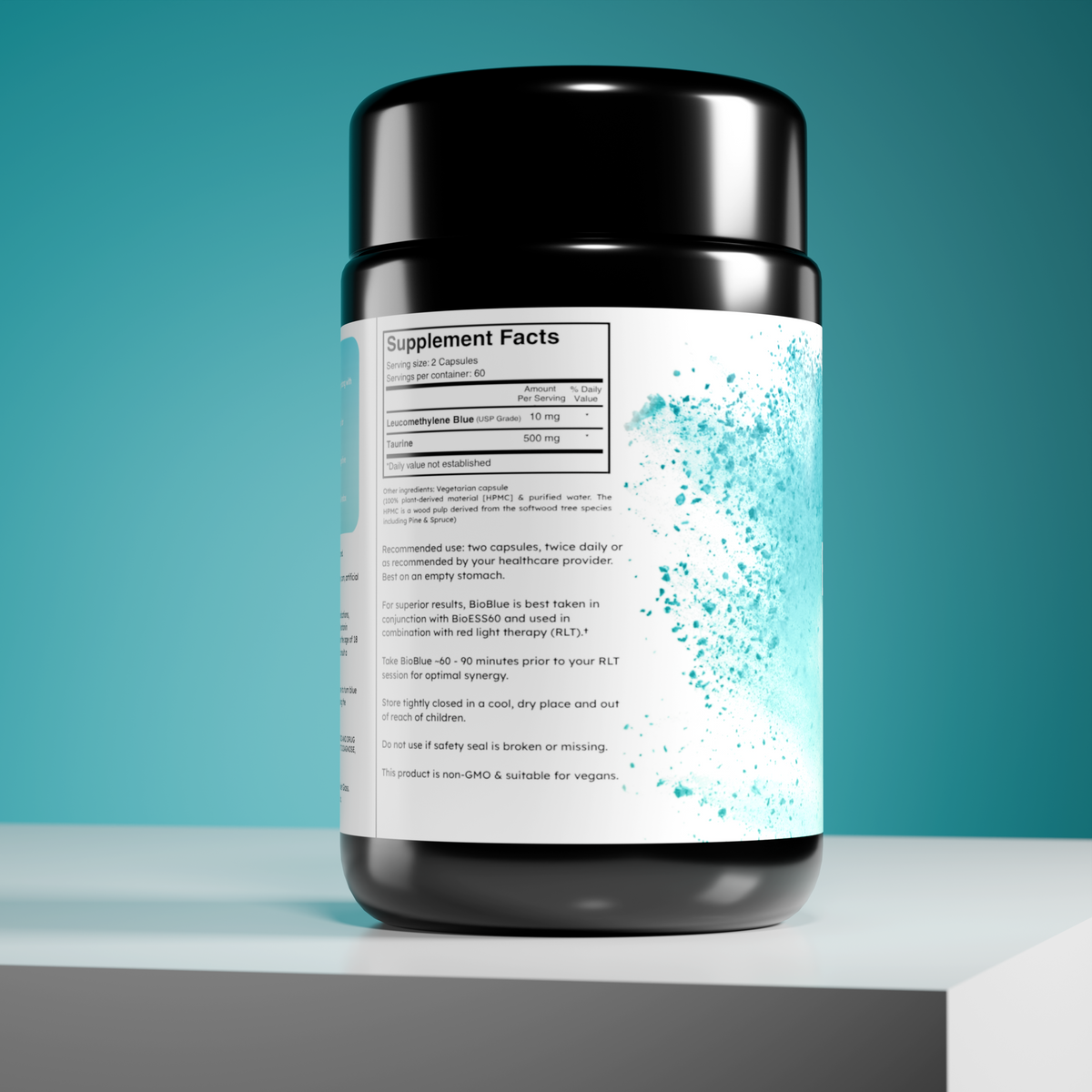BioBlue Leuco Capsules with USP-Grade Leucomethylene Blue