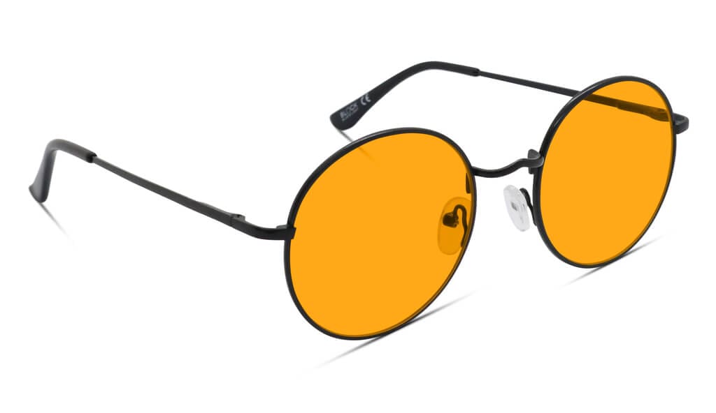 SunDown Elton Blue Blocking Glasses - Black