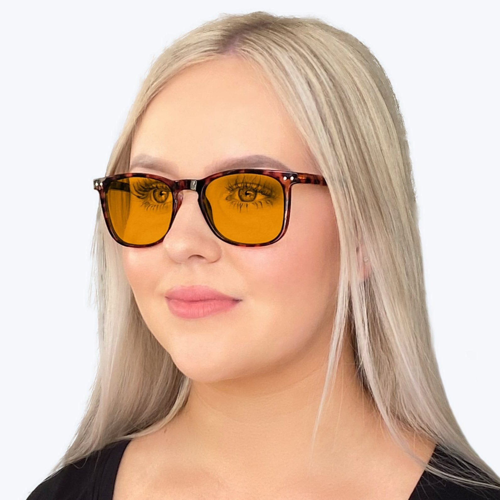 SunDown Taylor Blue Blocking Glasses - Tortoise
