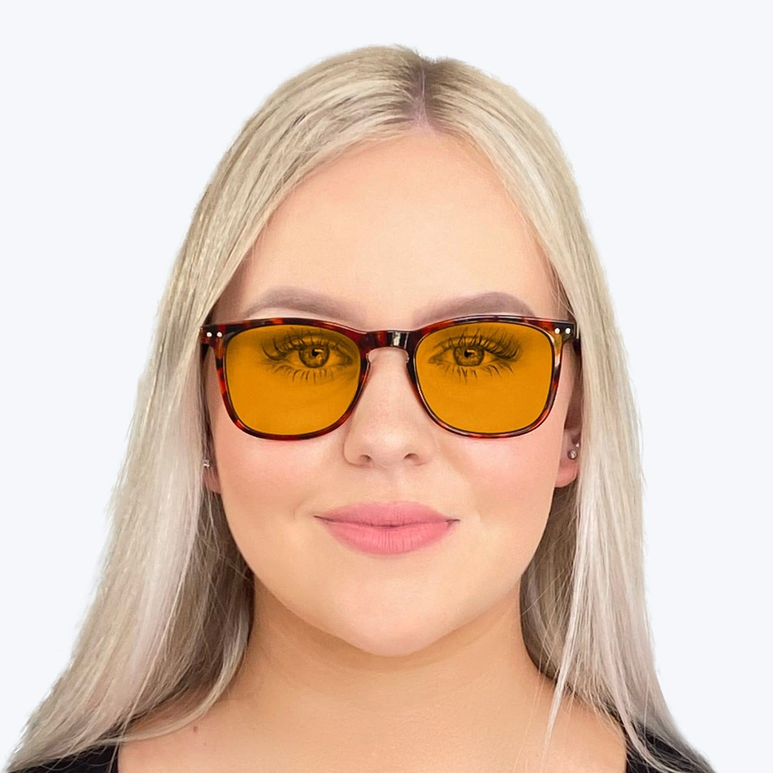 SunDown Taylor Blue Blocking Glasses - Tortoise