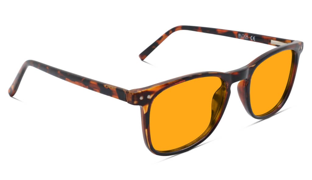 SunDown Taylor Blue Blocking Glasses - Tortoise