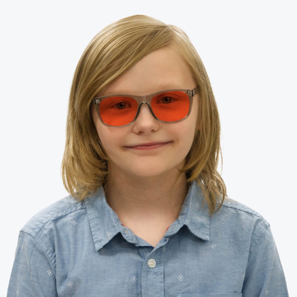 Kids NightFall Blue Blocking Glasses - Grey