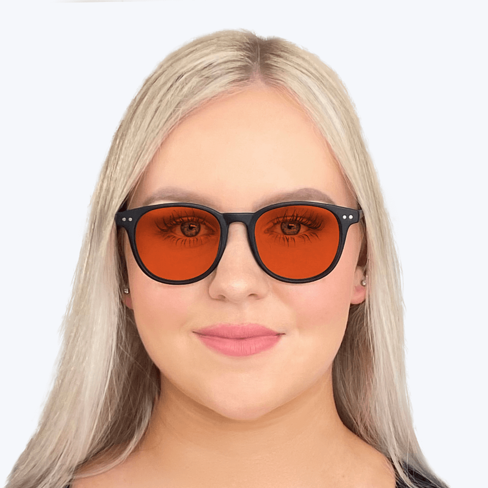 NightFall Billie Blue Blocking Glasses - Black