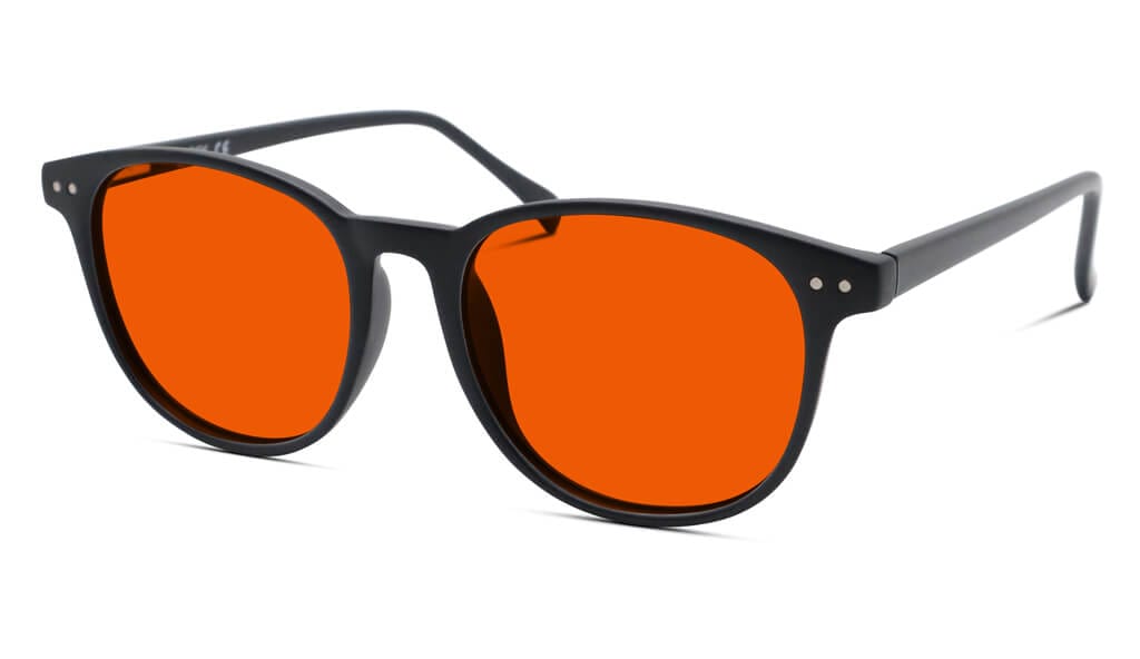 NightFall Billie Blue Blocking Glasses - Black