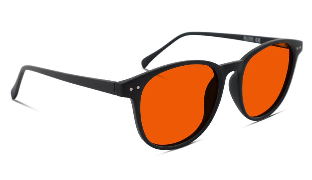 NightFall Billie Blue Blocking Glasses - Black