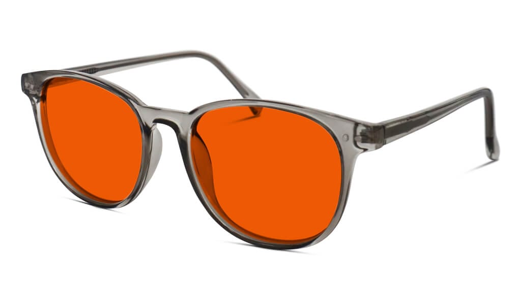 NightFall Billie Blue Blocking Glasses - Pearl Grey