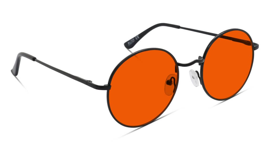 NightFall Elton Blue Blocking Glasses - Black