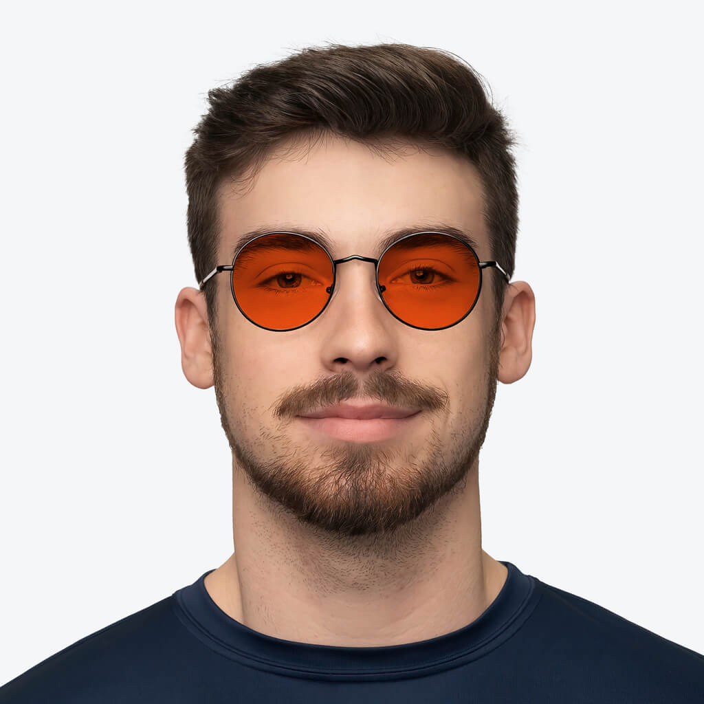 NightFall Elton Blue Blocking Glasses - Black