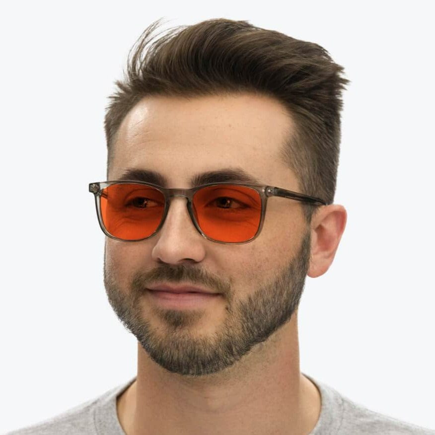 Nightfall Taylor Blue Blocking Glasses - Pearl Grey