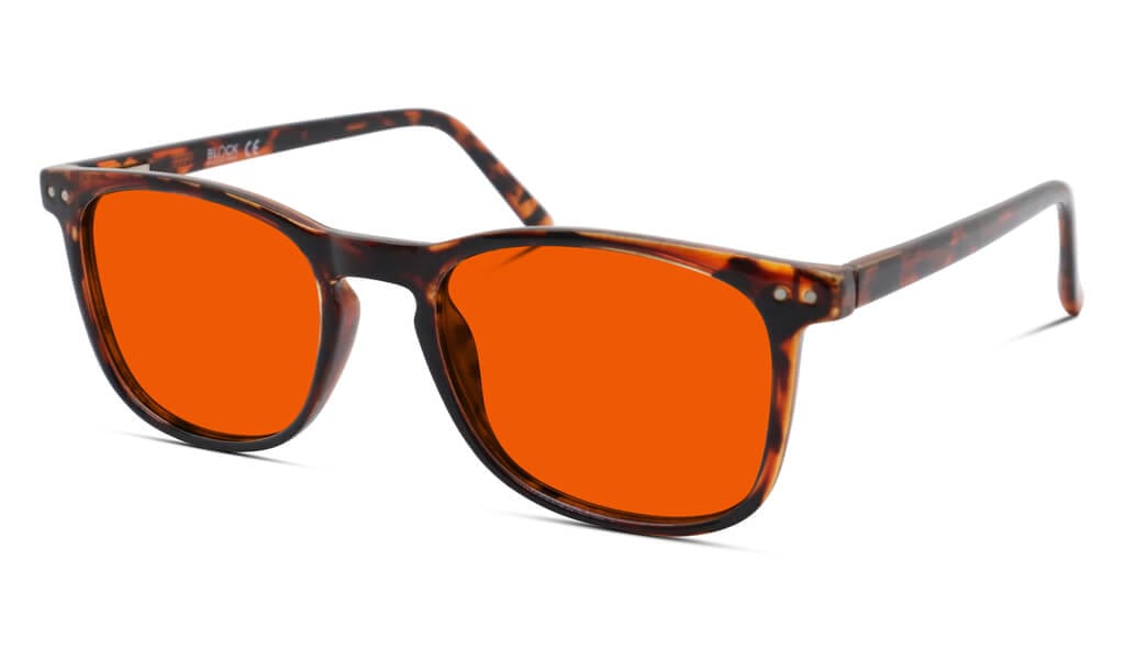 Nightfall Taylor Blue Blocking Glasses - Tortoise