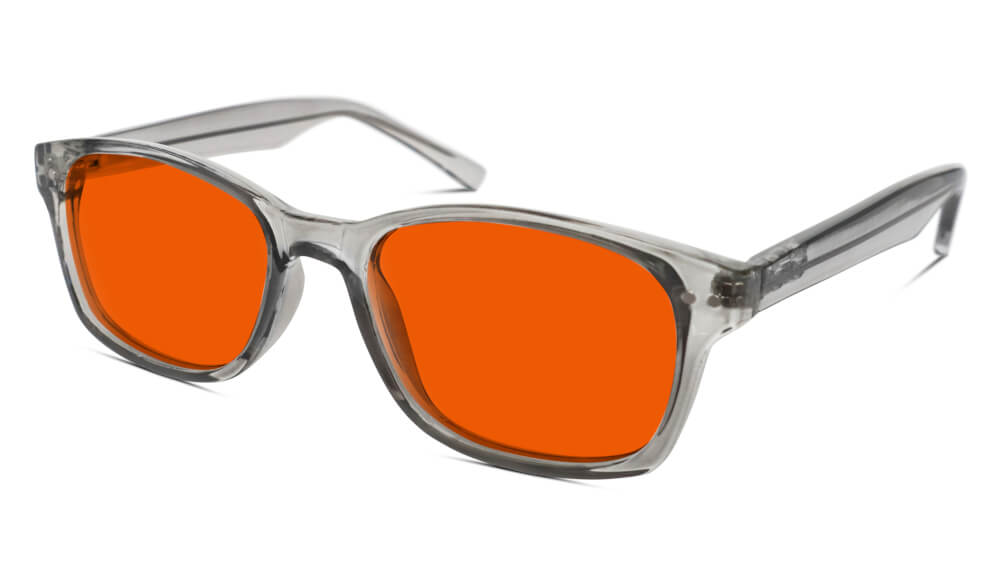 NightFall Lucent Blue Blocking Glasses - Pearl Grey