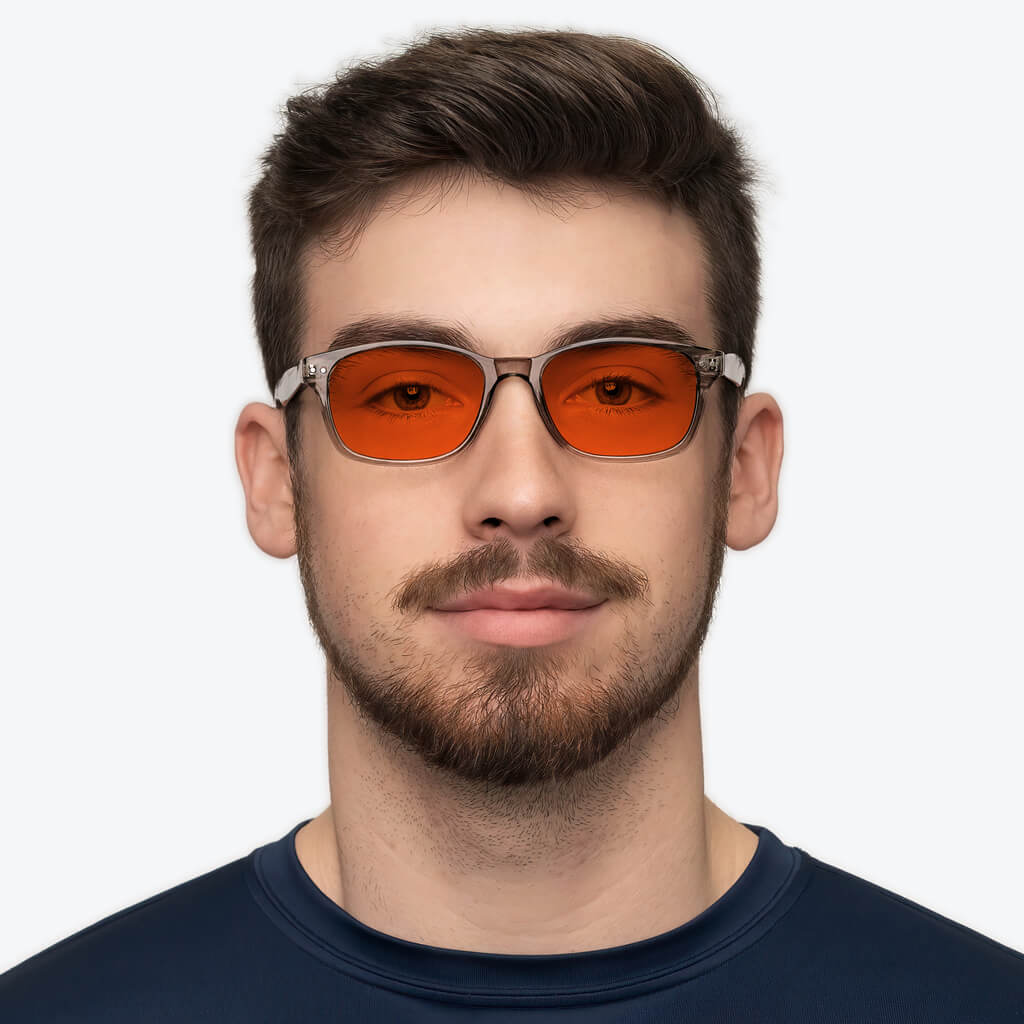 NightFall Lucent Blue Blocking Glasses - Pearl Grey