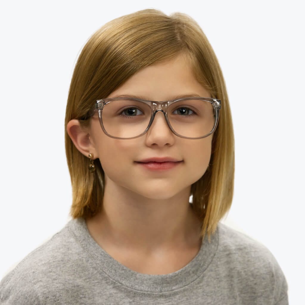Kids ScreenTime Computer Glasses Pearl Grey -  Medium