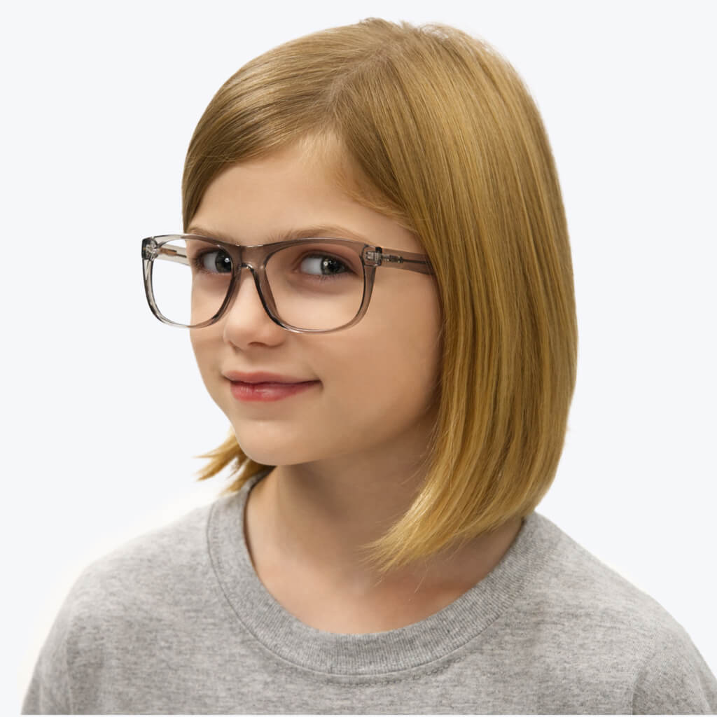 Kids ScreenTime Computer Glasses Pearl Grey -  Medium