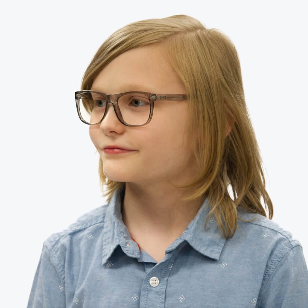 Kids ScreenTime Computer Glasses Pearl Grey -  Medium