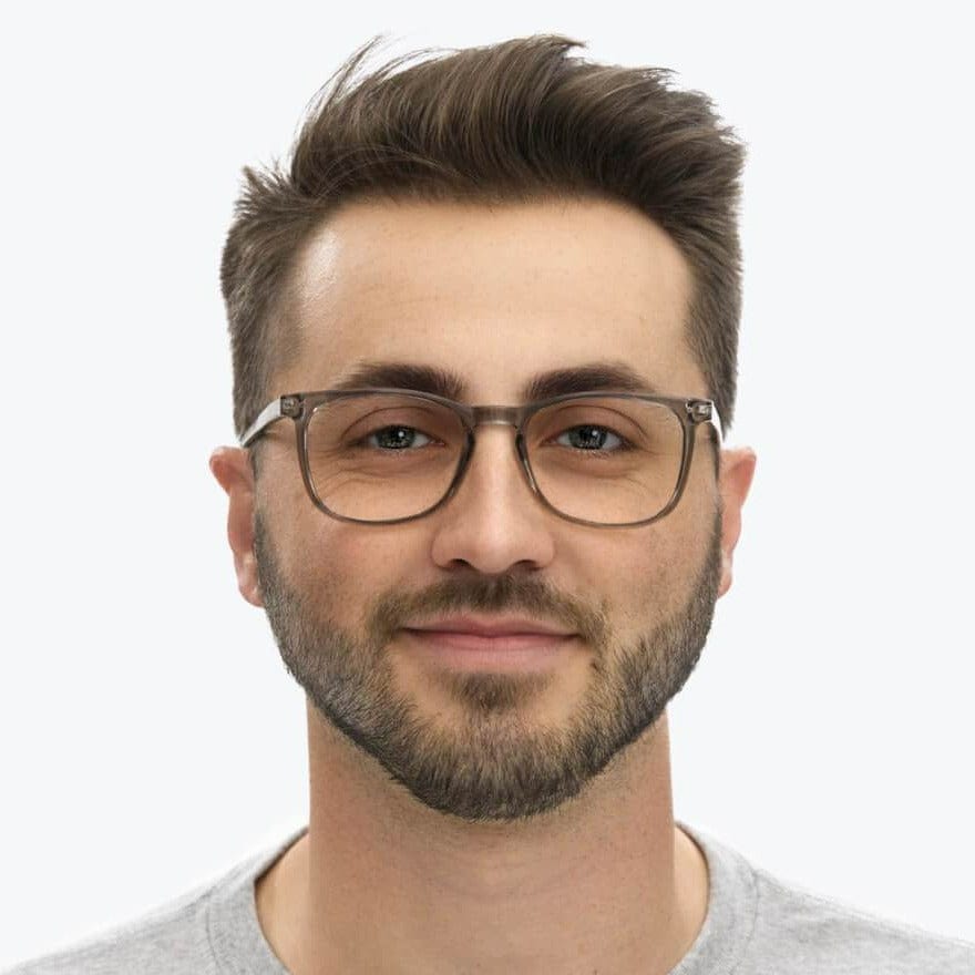 ScreenTime Taylor Computer Glasses - Pearl Grey