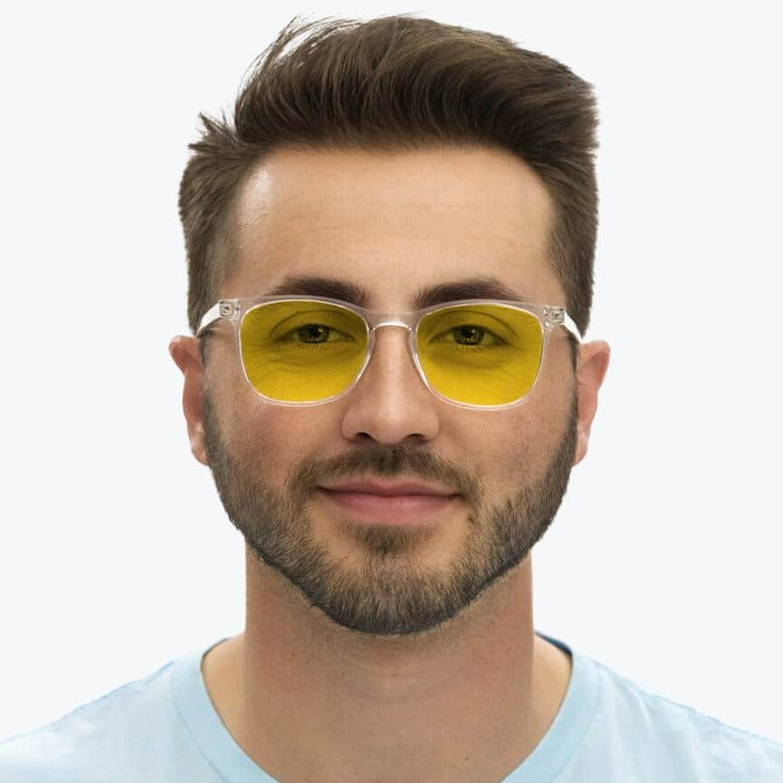 DayMax Taylor Glasses - Crystal