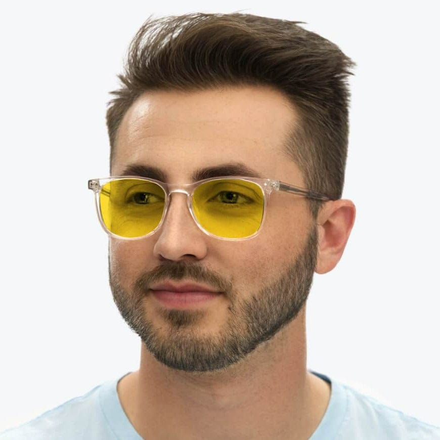 DayMax Taylor Glasses - Crystal