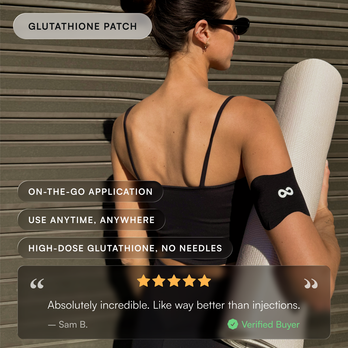 High Dose Glutathione Patches