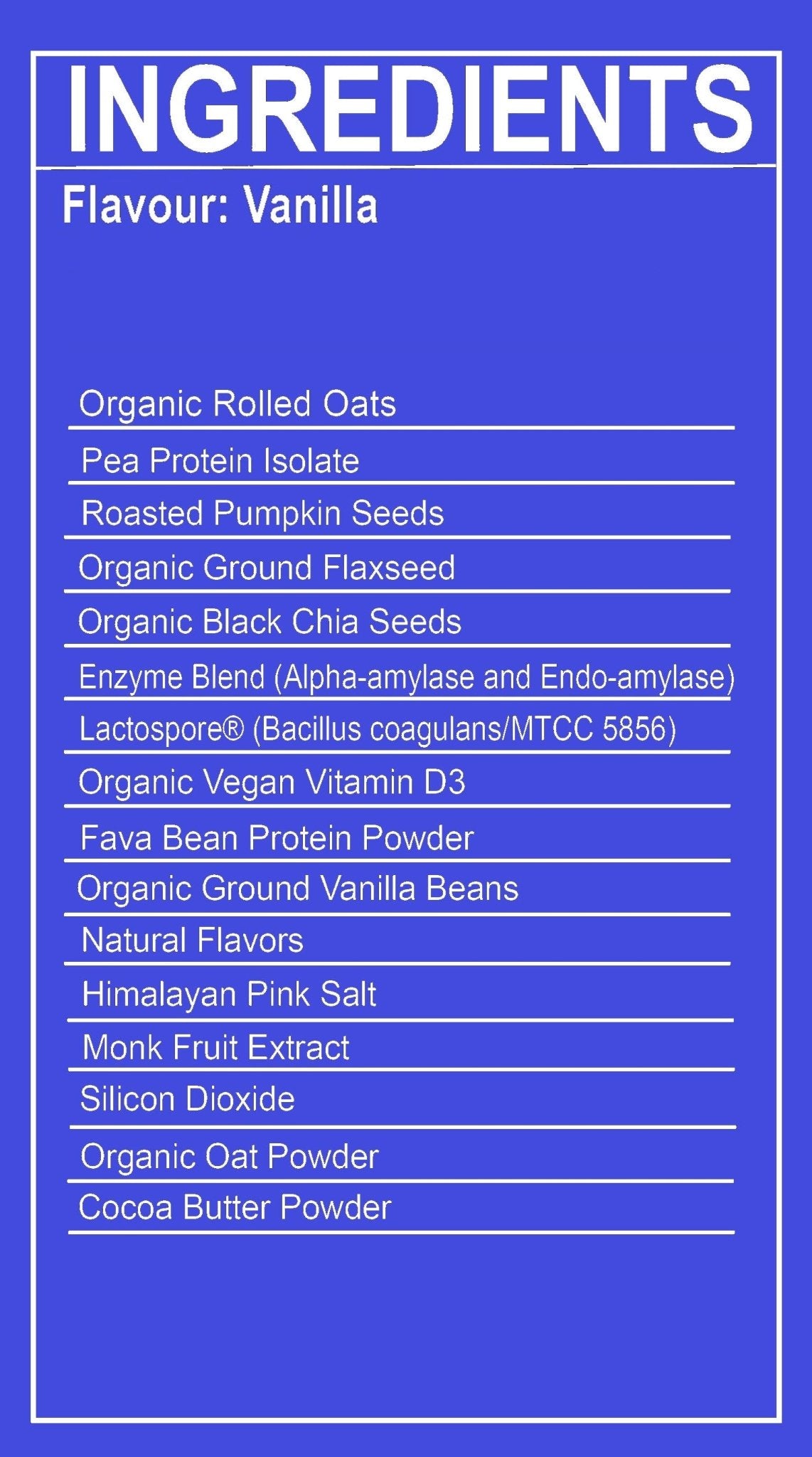 MEAL ONE Overnight Oats