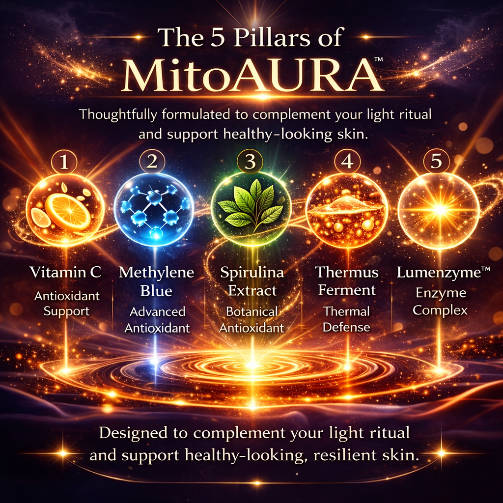 MitoAURA™ Activate + Amplify Serum - BioPhotonic Skincare™